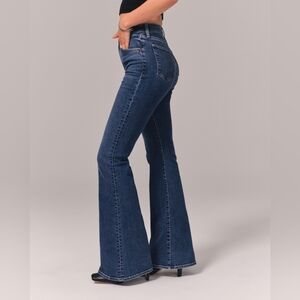 Abercrombie & Fitch Ultra High-Rise Flare Jeans